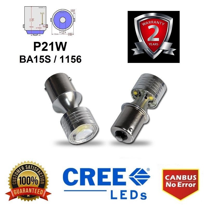LED SIJALICE P21W BA15S 1156 - 20W, CREE, CANBUS Beograd Zemun